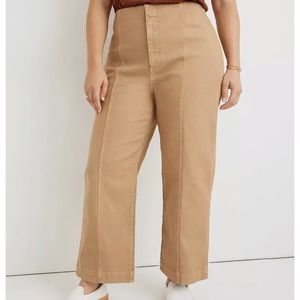 Madewell Slim Emmett wide leg pants sz32 style#MB281
